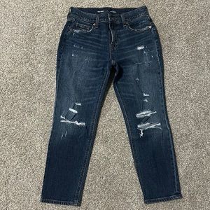 Used ripped ankle jeans from Old Navy